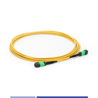 acheter 12 câbles à fibre optique MTP® féminin mode unique G652D 10m câbles à fibre optique OFNP type B fabrication en ligne
