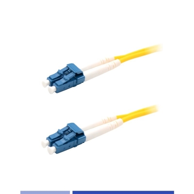 acheter Le câble de patch LC UPC en mode unique, le câble de patch en fibre optique en mode duplex LSZH 3m fabrication en ligne