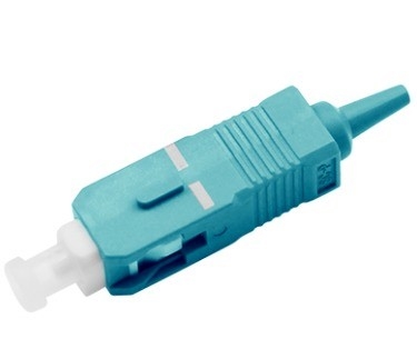 acheter OM3 Multimode SC UPC Connecteur à fibre simple Connecteur à fibre optique de 0,9 mm fabrication en ligne