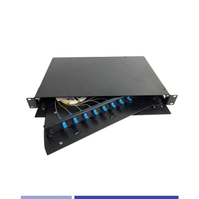 acheter Panneau de patch en fibre optique 12 Port SC Simplex rotatif 1U 19 