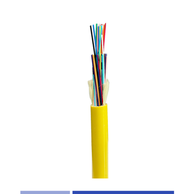 acheter 2 fils mode unique OS2 câble en fibre intérieure étroitement tamponné LSZH veste pour une utilisation intérieure fabrication en ligne