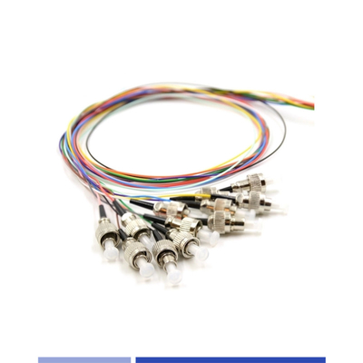 acheter 12 Fibres Pigtail en fibre optique ST UPC mode unique OS2 LSZH 3m Pour les solutions FTTH fabrication en ligne