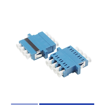 acheter Adaptateur à fibre à mode unique LC UPC Facilité d'installation avec bride bleue fabrication en ligne