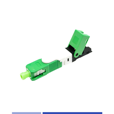 acheter SC APC Connecteur rapide à fibre mono-mode haute précision pour la solution FTTH fabrication en ligne