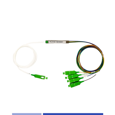 acheter SC/APC Splitter PLC à mode unique 1x4 900μM à haute efficacité résistant à la corrosion fabrication en ligne