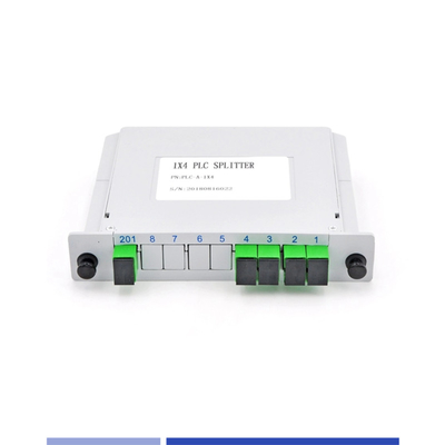 acheter Compact 1x4 PLC Splitter mode unique SC APC haute précision léger fabrication en ligne