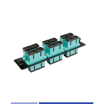 acheter SC Duplex OM3 Panneau de patch optique à 6 ports en acier laminé à froid personnalisé fabrication en ligne