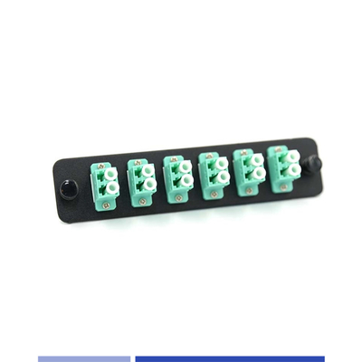 acheter Panneau d'adaptateur à fibre de LC 6 ports duplex Panneau de patch à fibre extérieur de haute précision fabrication en ligne
