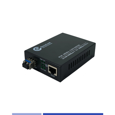 acheter Convertisseur de fibres 10/100/1000Mbps Single mode SMF 1310nm Double fente SFP 20km fabrication en ligne
