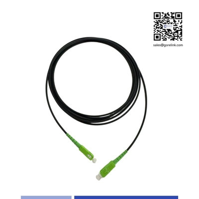 acheter Cordon de patch en fibre optique blindé extérieur SC/APC-SC/APC SM G657A2 Simplex 3m OFNR Veste UV fabrication en ligne