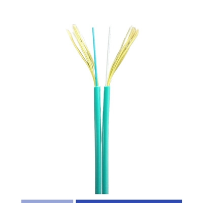 Câble à fibre optique d'intérieur ZipCord Duplex OM3 50/125um Gaine LSZH 2.0mm Léger