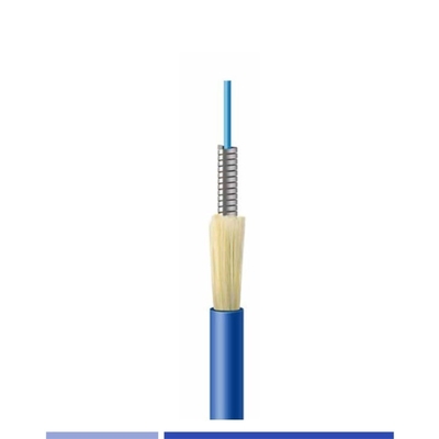 Cable à fibre optique blindé à l' intérieur à 12 brins mode unique G652D LSZH