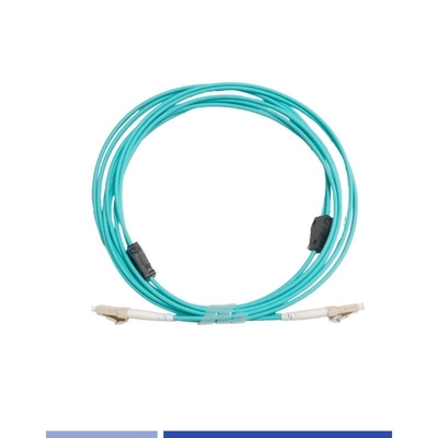 Multimode OM3 câble blindé à fibre optique à double câble 1m LSZH