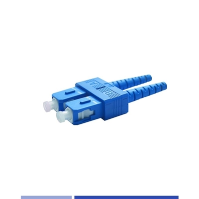 Connecteur à fibre optique mono-mode Duplex connecteur à fibre optique SC UPC de 2,0 mm