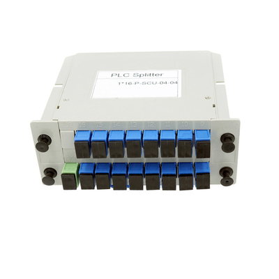1x16 SC UPC Splitter à fibre mono-mode LGX Box Splitter à fibre optique PLC