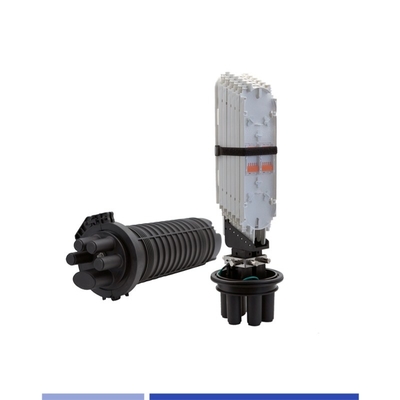 Fermeture de splice en fibre optique à dôme léger 96F Capacité imperméable à la pluie
