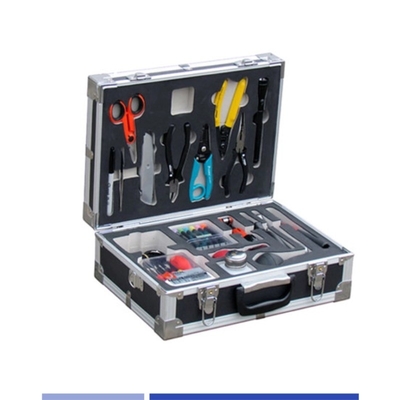 Kit d'outils d'épissage de fibre optique personnalisable facile à utiliser multifonctionnel