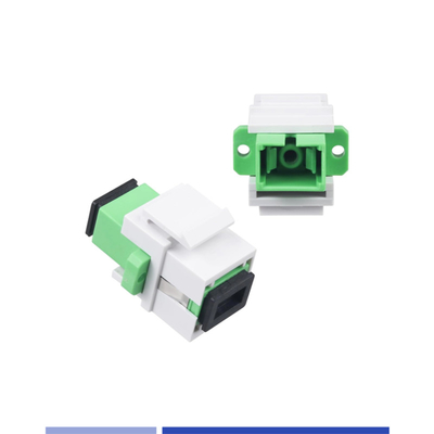 Adaptateur à fibre optique Keystone Jack SC APC Coupleur optique simple à mode unique