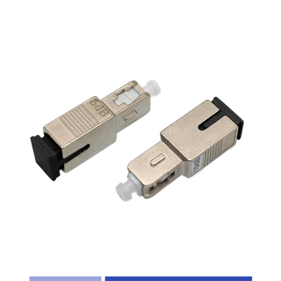 SC UPC Attenuateur à mode unique fixe 10 dB haute précision résistant à la corrosion