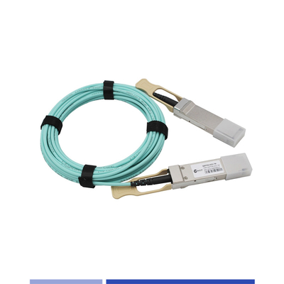 100G AOC câble optique actif QSFP28 à QSFP28 OM4 câble 3m LSZH