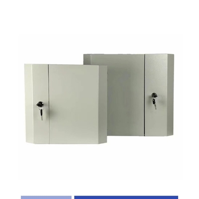 24 Port Fibre Wall Box métallique adaptateur LC/SC 24 boîtier en fibre de noyau avec double porte déchargée